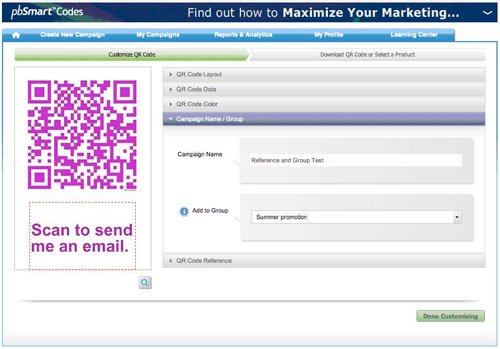 Group similar QR codes and QR campaigns together for better tracking Group like qr campaigns for better tracking