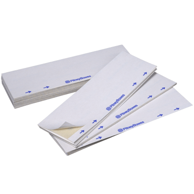 1000 Pitney Bowes Single Franking Labels