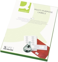 Q-Connect Lbl 38.1x21.2 Pk100 Wht [KF01130]