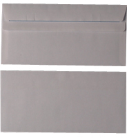 WB Envelope S/S DL 80g White Pk1000 [WX3454]